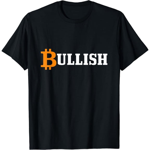 Bitcoin Bull Vintage Logo HODL Investor Trader BTC Gift T-Shirt