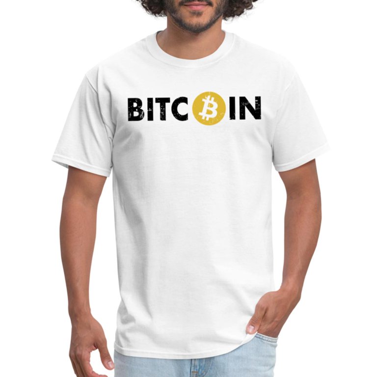 Bitcoin Button - Buy Bitcoin Unisex Men&rsquo;s Classic T-Shirt 