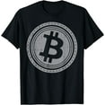thumbnail image 1 of Bitcoin Coin Logo BTC Cyrpto Cryptocurrency Trader Men Women T-Shirt, 1 of 4