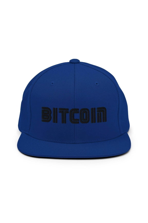 Bitcoin Cryptocurrency Snapback Hat