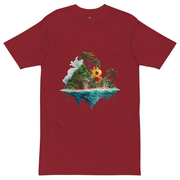 Bitcoin Desert Island T-Shirt