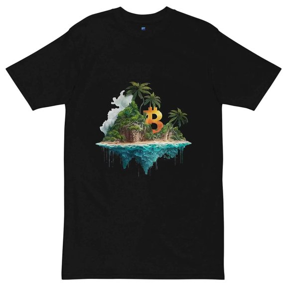 Bitcoin Desert Island T-Shirt
