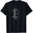 thumbnail image 1 of Bitcoin Digital Currency Matrix T Shirt, 1 of 4