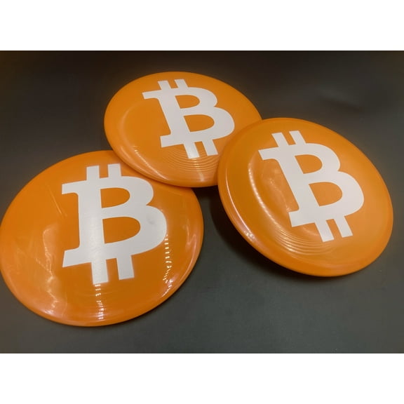 Bitcoin Disc Golf Starter Kit - 3 Disc set - Driver, Mid-Range, and Putter by BitDiscs