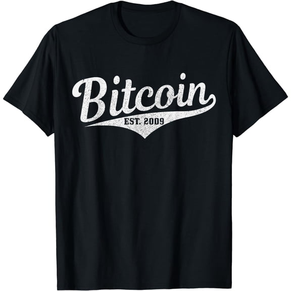 Bitcoin Est. 2009 BTC Crypto Currency Trader Investor Gift T-Shirt