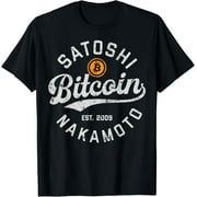 Bitcoin Logo BTC Crypto Currency Traders Blockchain Miners T-Shirt