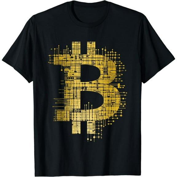 Bitcoin Logo Crypto Trader Investor Cryptocurrency BTC T-Shirt