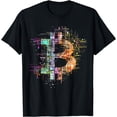 thumbnail image 1 of Bitcoin Logo Crypto Trader Investor Cryptocurrency BTC T-Shirt, 1 of 4