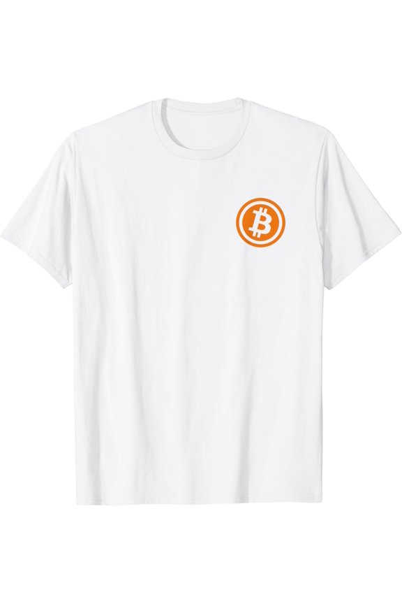 Bitcoin Logo Emblem Cryptocurrency Blockchains Bitcoin T-Shirt