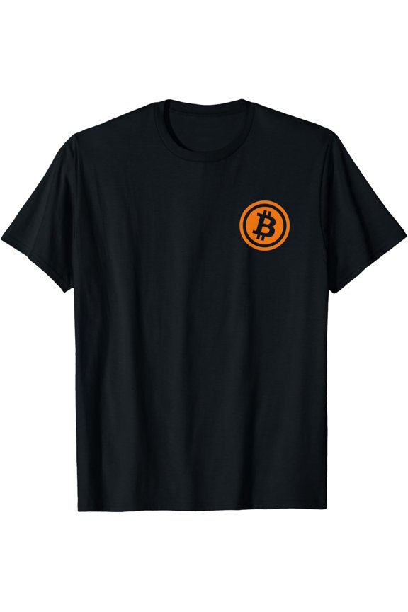Bitcoin Logo Emblem Cryptocurrency Blockchains Bitcoin T-Shirt
