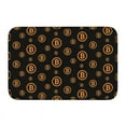 thumbnail image 1 of Bitcoin Logo Pattern Front Door Floor Entrance Mat BTC Cryptocurrency Blockchain Kitchen Bathroom Doormat Bedroom Carpet Rug, 1 of 5
