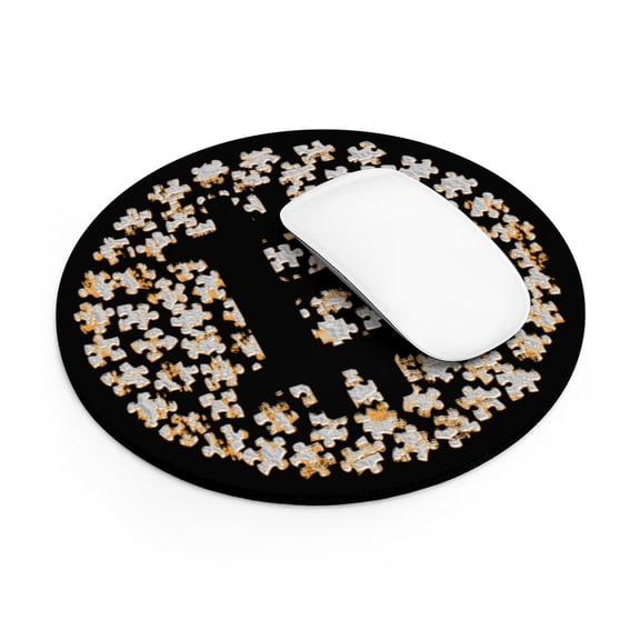 Bitcoin Mouse Pad Crypto Mouse Pads Cryptocurrency Bitcoin Gifts BTC Puzzle Bitcoin Merchandise