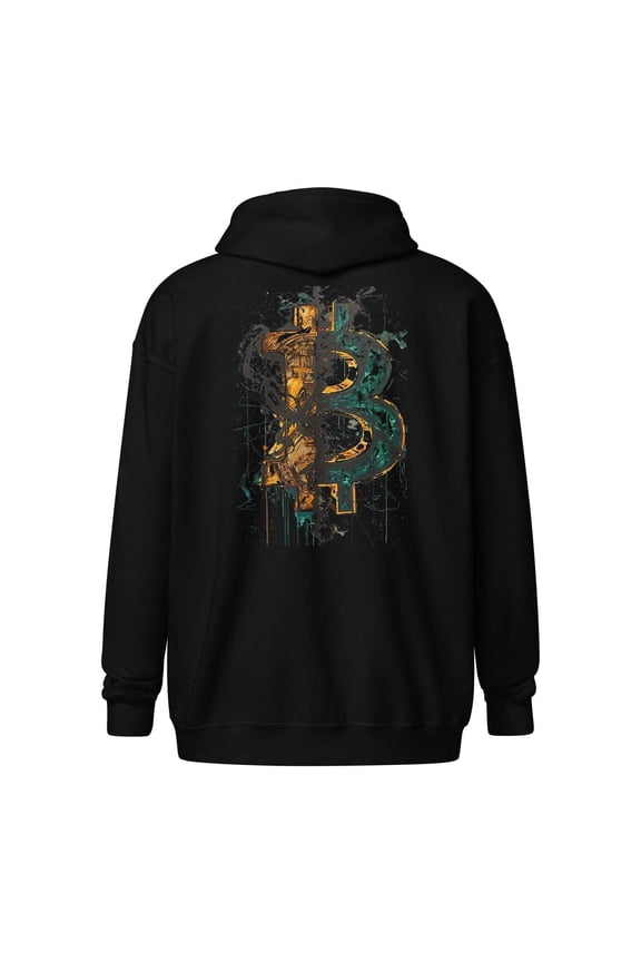 Bitcoin Roots Zip Up Hoodie