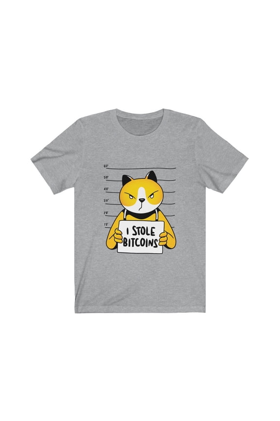 Bitcoin Shirt I Stole Bitcoins BTC Crypto Trader HODL