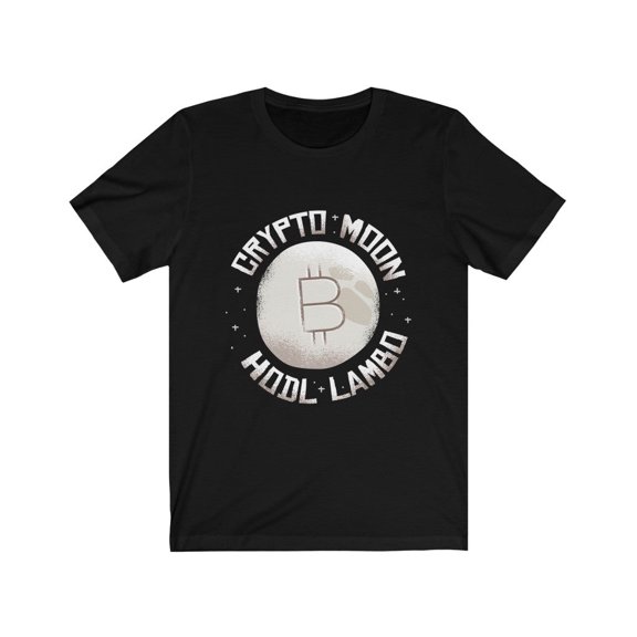 Bitcoin Shirt Moon BTC Crypto Trader HODL