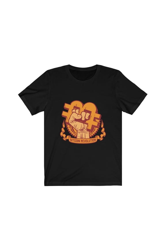 Bitcoin Shirt Revolution BTC Crypto Trader HODL