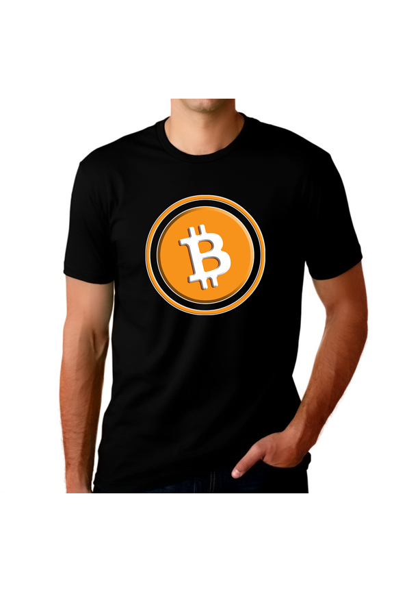 Bitcoin Shirt for Men Bitcoin Logo Crypto Shirt Cryptocurrency Bitcoin Gift BTC Bitcoin Graphic Tees