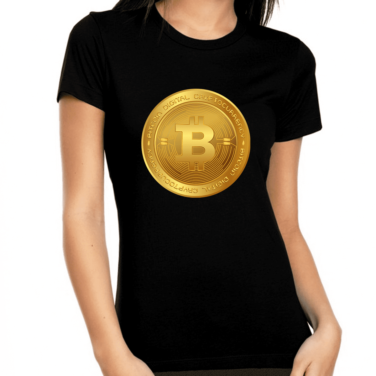 Bitcoin Shirt for Women Bitcoin Logo Womens Crypto Shirt Cryptocurrency  Bitcoin Gift BTC Bitcoin Clothing - Walmart.com