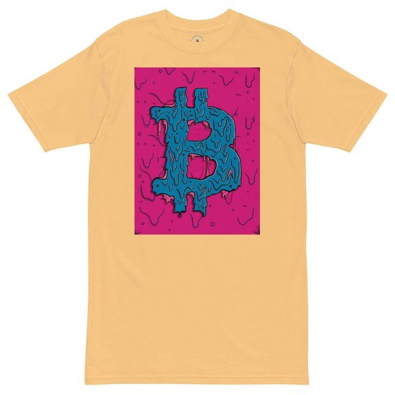Bitcoin Slime Art T-Shirt