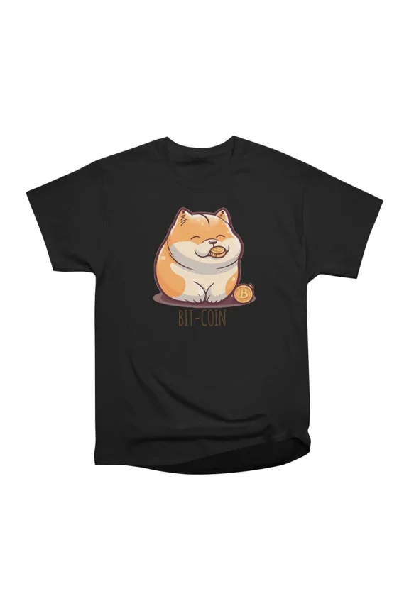 Bitcoin T-Shirt Tee Gift For Him Merch For Her Apparel For Friend