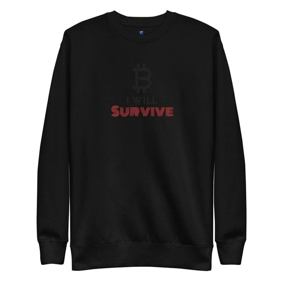 Bitcoin Will Survive Sweatshirt