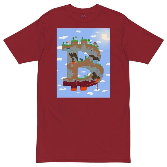 Bitcoin World Game Art T-Shirt