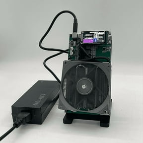 Bitcoins Miner NerdQaxe++ 4.8TH/s 4X BM1370 ASIC 2.4G WiFi 78W BTC Lottery Crypto Miner with S21 Pro Asic Bitcoins Mining Machine Micro Silent Home Use