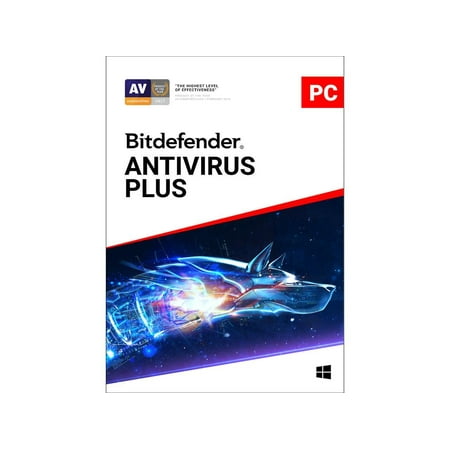 Bitdefender - Antivirus Plus (3-Device) (2-Year Subscription) - Windows