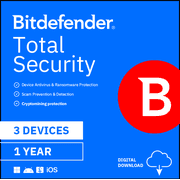 Bitdefender Total Security 3 Devices/1 Yr
