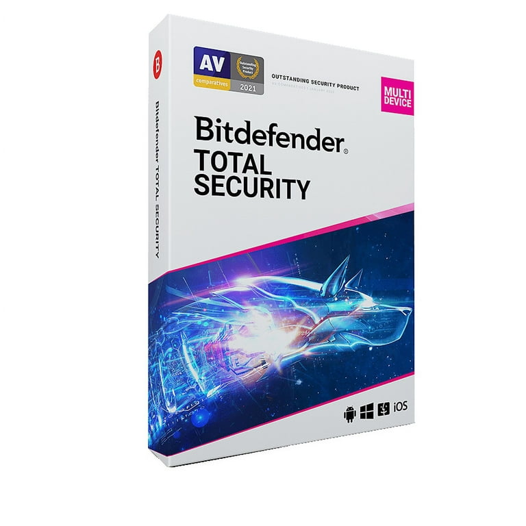 Bitdefender Total Security 5 Device 1 Yr Digital