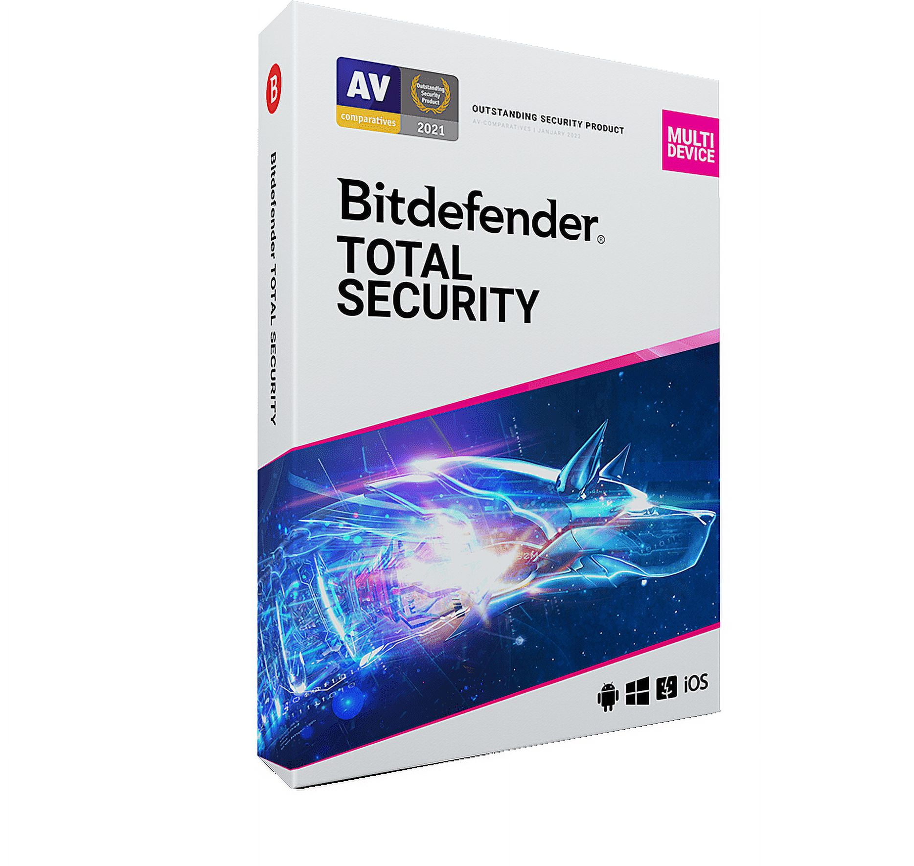 Bitdefender Total Security 5 Device/2 Yr Digital