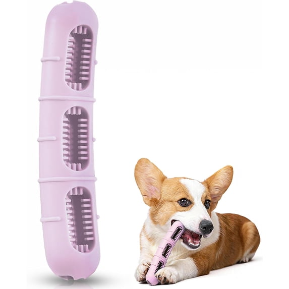 Picture of Bite and Brush Dog Chew Toy - Puppy Chew Toy with Bristles for Teeth ...