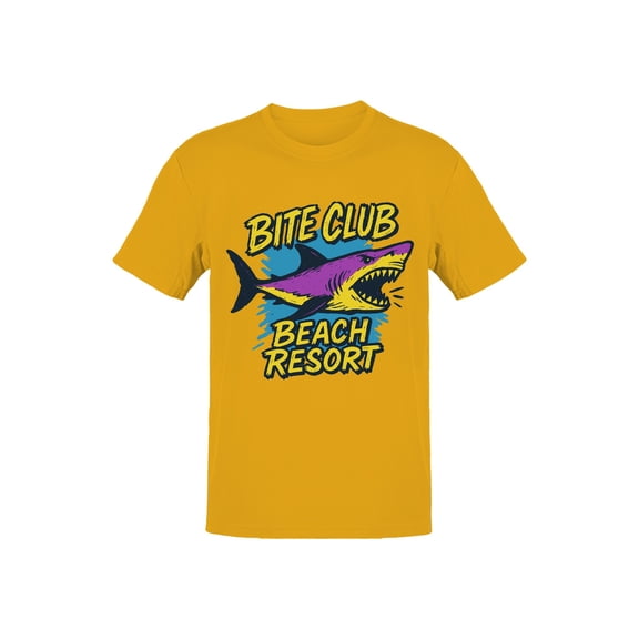 Bite Club Beach Resort Shark Men's T-shirt