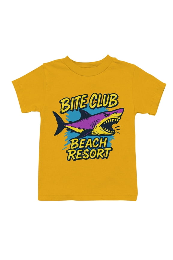 Bite Club Beach Resort Shark Youth's T-shirt