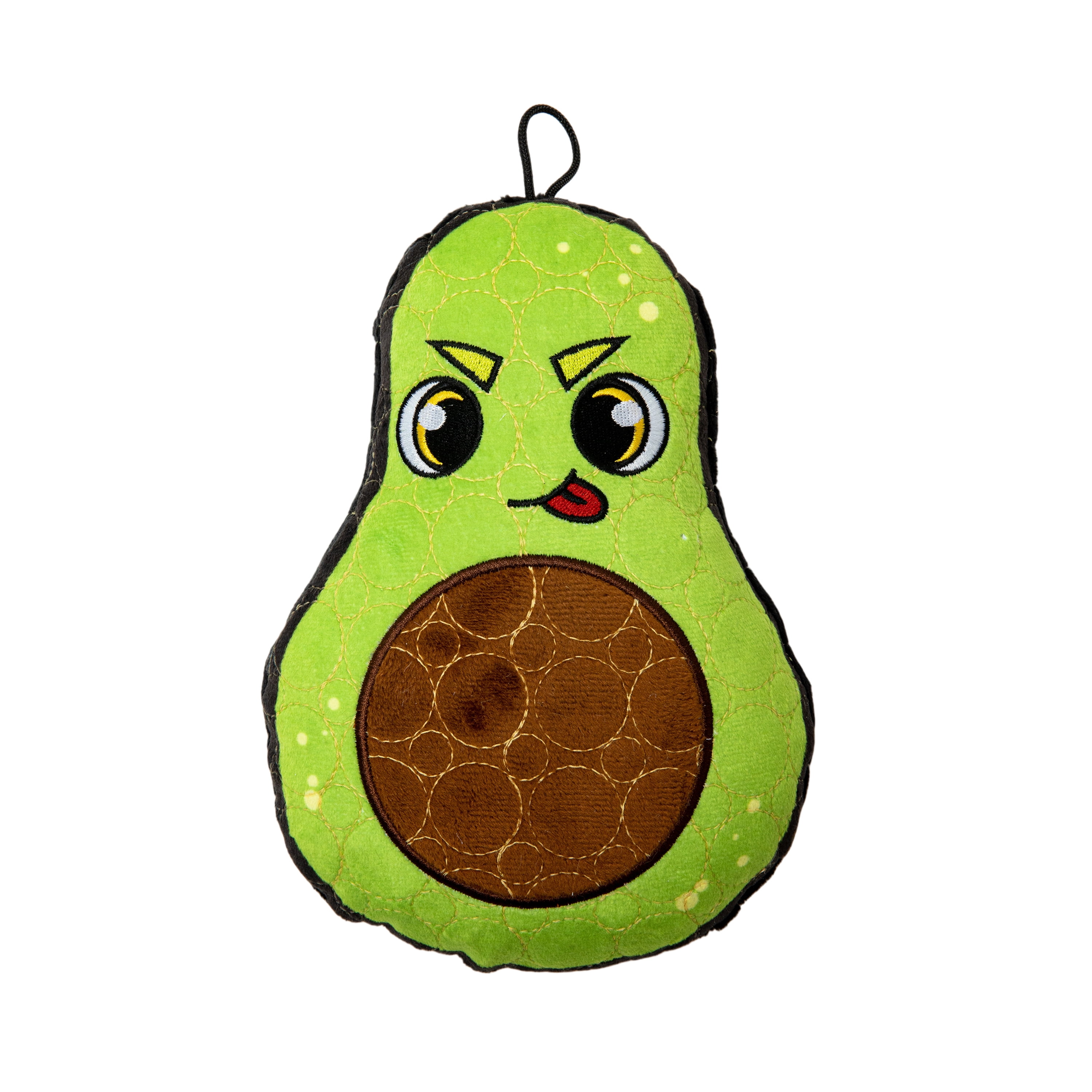 Bite Force Avocado Durable Plush Dog Toy