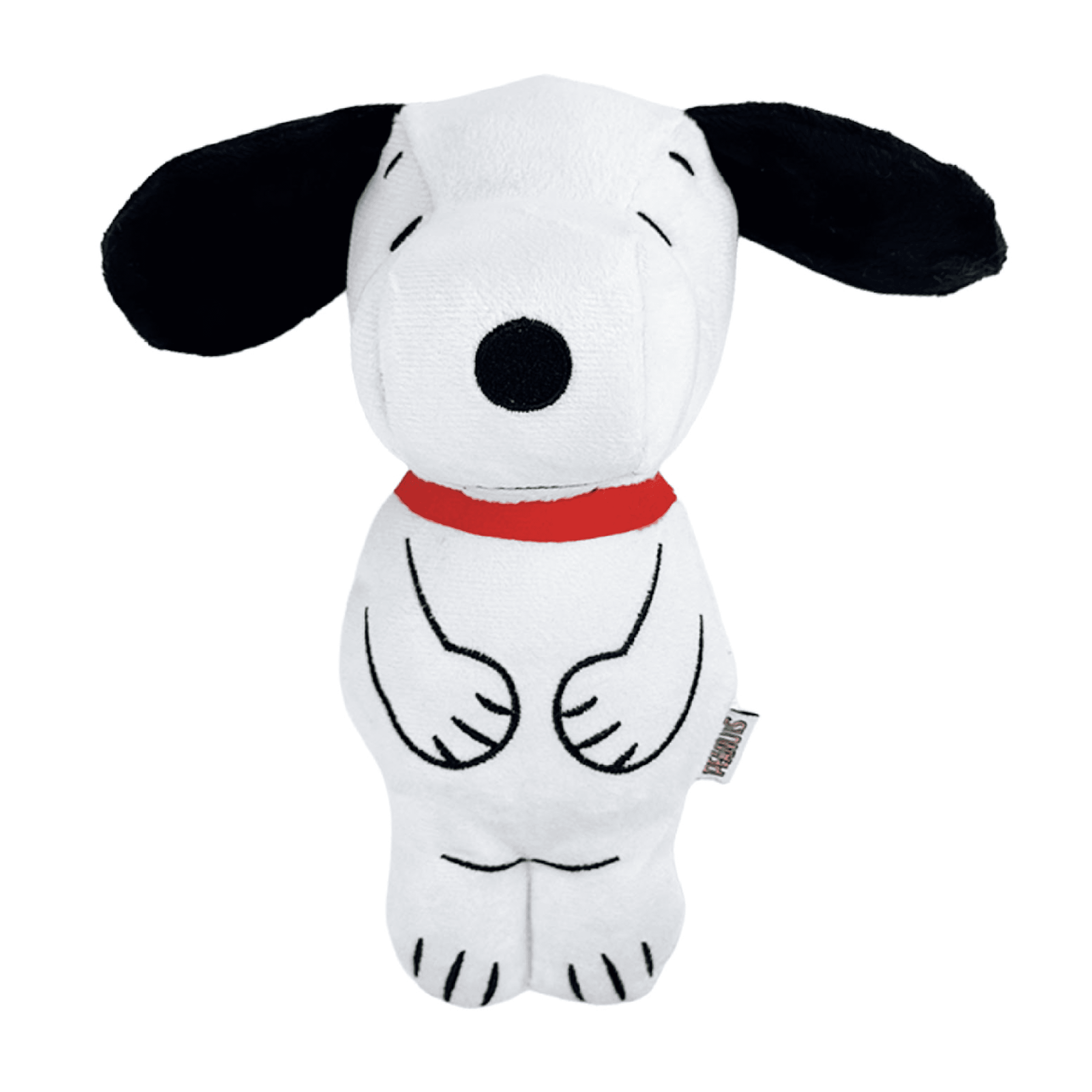 Noopy Dog Bite Force Durable Kevlar Peanuts Snoopy Shaped Plush Dog Toy, Multi ...
