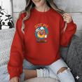 thumbnail image 1 of Bite Me Candy Corn Retro Funny Sweet Treat Attitude Quote Sweatshirt, up to size 5XL, 1 of 2