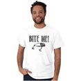 thumbnail image 1 of Bite Me Fish Bait Funny Fishing Humor Men's Graphic T Shirt Tees Brisco Brands L, 1 of 6