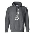 thumbnail image 1 of Bite Me Fish Hook Adult Hooded Sweatshirt, 1 of 2