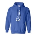 thumbnail image 1 of Bite Me Fish Hook Adult Hooded Sweatshirt, 1 of 2