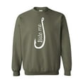 thumbnail image 1 of Bite Me Fish Hook Crewneck Sweatshirt, 1 of 2