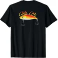 thumbnail image 1 of Bite Me Funny Fishing Lure Print On Back Of Shirt T-Shirt Unisex S-5XL Hot Trending Shirt, Vintage Birthday Gift, 1 of 2