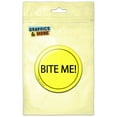 thumbnail image 1 of Bite Me! I Don't Care Refrigerator Button Magnet, 1 of 2