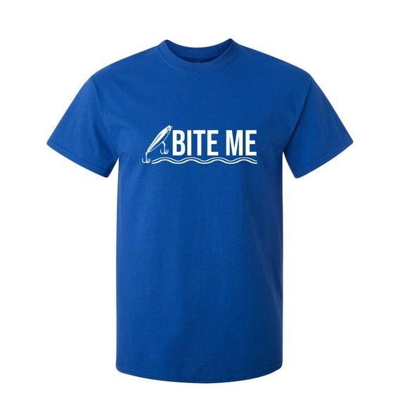 Bite Me Sarcastic Humor Graphic Novelty Funny Youth T Shirt