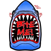 Bite Me Shark - Sticker - 6" x 4"