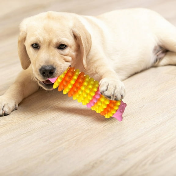 Bite N Brush Toothbrush Dog Chew Toy, Stick Bone for Dog Teeth Cleaning, Brush Teeth, Teeth Grinding Toy, Dental Oral Care for Small, Medium And Large Dogs (Blue) Bite N Brush Dental Toy Harlik