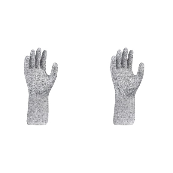 Bite Proof Gloves,Scratch Resistant Multipurpose Guard,9.84 Inch Pet Grooming Gloves - for Grooming Pet Parrot Bird Training Work Gardening Camping Safety Veterinary Farming Falconry(1 Pair)
