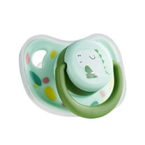 SUKVPSI 1pcs Bite Resistant Pet Calming Pacifier Toy, Silicone Chew Toy to Clean Teeth for Puppies and Dogs, Soothing and Fun, Green