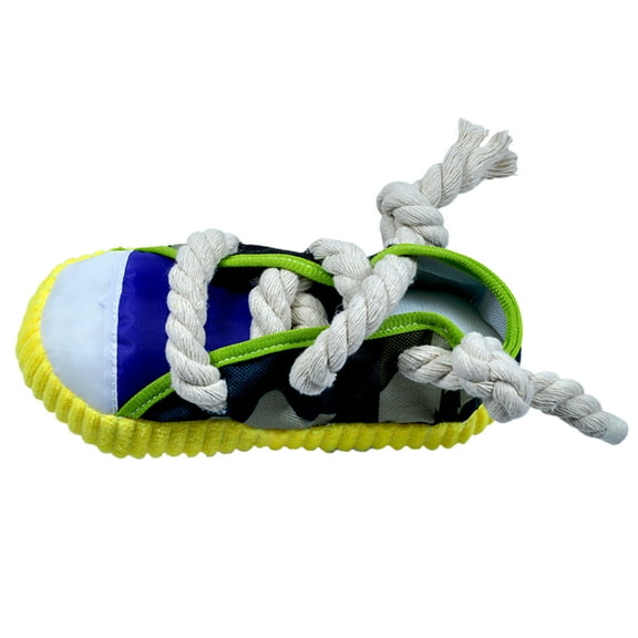 Bite Resistant Pet Toy - Interactive Plush Shoe Shape - Relieve Anxiety - Puppy Bite Toy - Pet Accessories