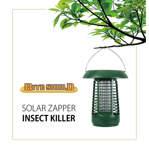 Bite Shield™ Solar Zapper Electronic Insect Killer